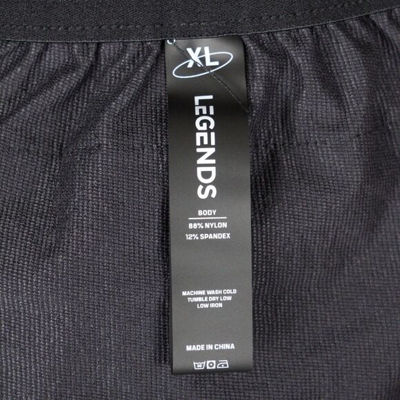 LEGENDS Carson Pant Mens XL Black 28" Inseam Dobby-Tech DWR Reflective Jogger - Picture 3 of 12